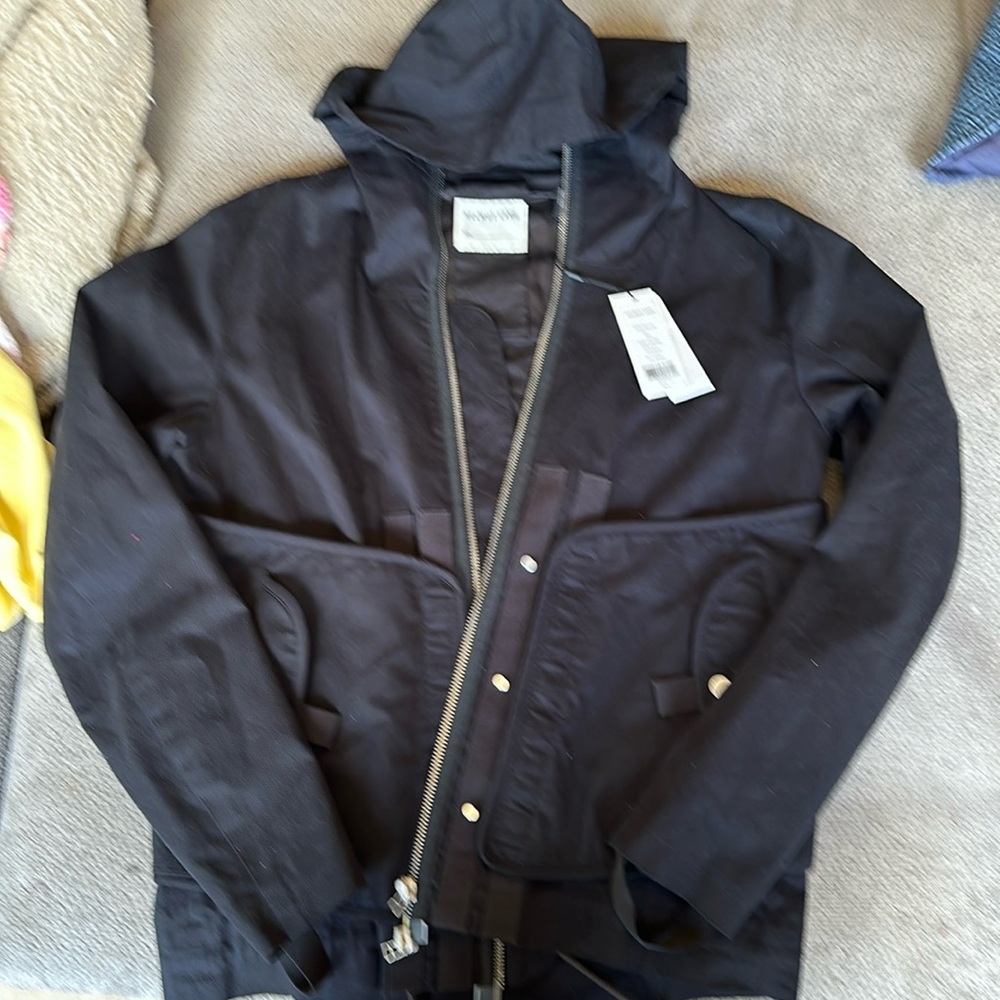 Helmut Black Hoodie Jacket